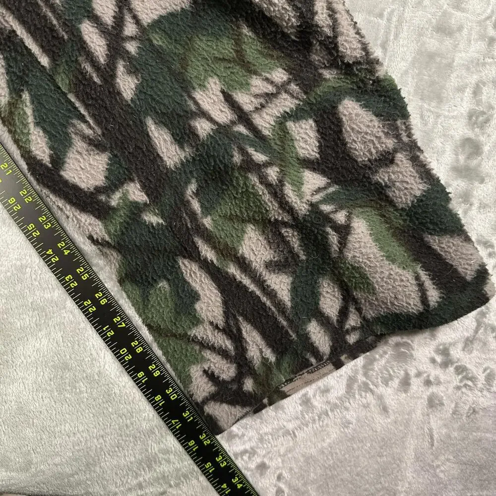 Vintage 90’s Himalayan Camo Hunting Polarfleece Deep Pile Cargo Pants Size XL - Picture 8 of 8
